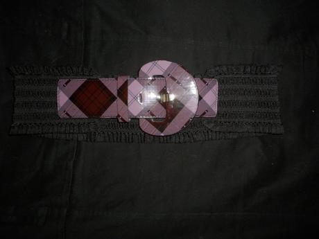 Čierna elegantná sukňa s vyvýšeným pásom, 40