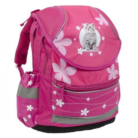 Školská taška s mačičkou,