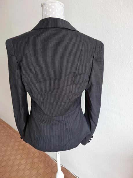 Elegantné čierne sako orsay veľ. 38, orsay,38