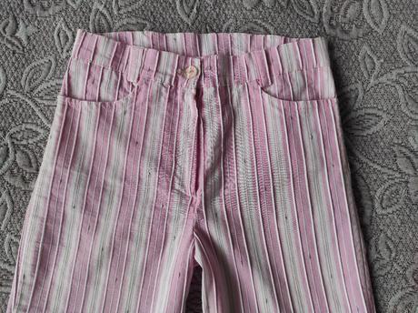 Pásikavé, letné nohavice, veľ. 110, na 5r., 110