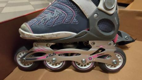 Inline kolieskové korčule, fila,32