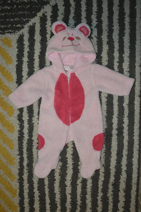 Newborn flísový overal, tiny ted,50