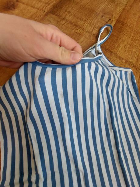 Pásikavé letné tielko tezenis veľ.s, tezenis,s