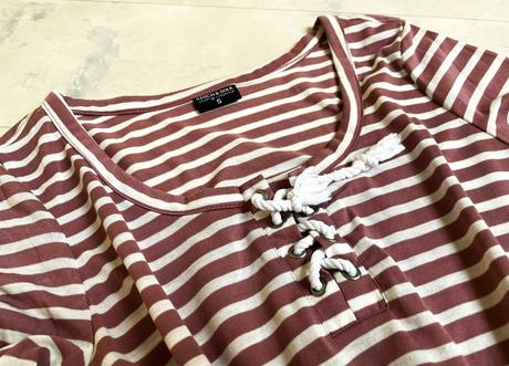 Tričko na šnurovanie, m