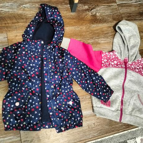 Prechodná bunda +mikina, pepco,92