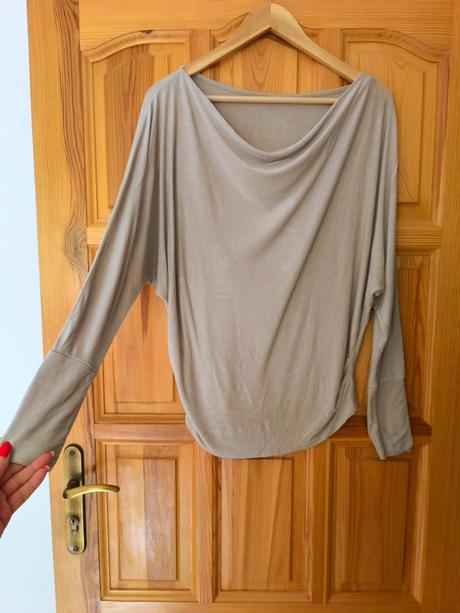 Top s dlhými rukávmi made in italy, m