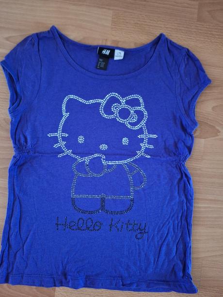 4 ks letné tričká na 10- 12 rokov, h&m,146