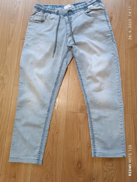 Chlapčenské rifle, denim,30