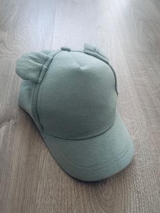 Mentolová šiltovka s uškami reserved 2-4 roky, reserved,92