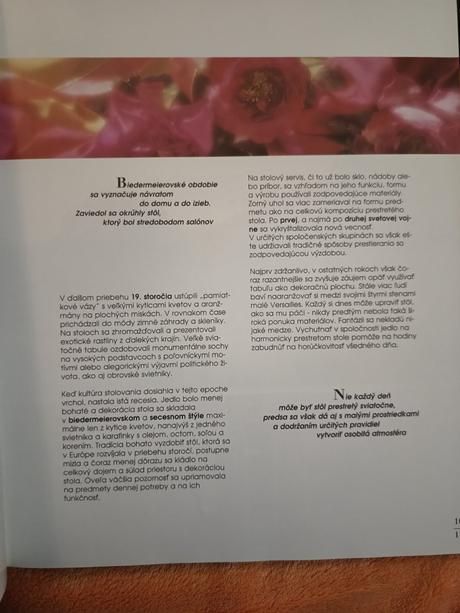 Prehliadka slávnostne prestretých stolov,