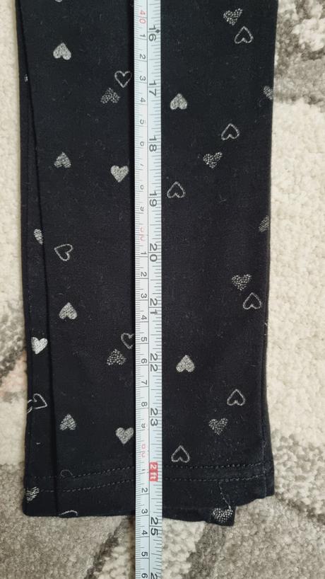 B3244 legíny/nohavice srdiečkové, 116