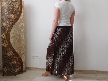 Plysovaný tyl suknička dlhá 90 cm,, 36