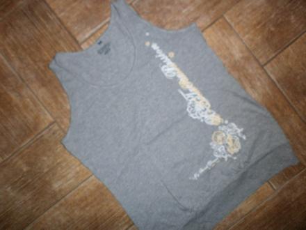 Šedé tielko športovej zn.ocoll, 40