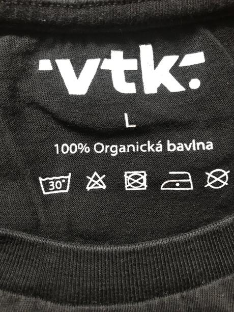 Čierne tričko vtk, l