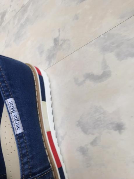 Riflové espadrilky sergio bardi, 40