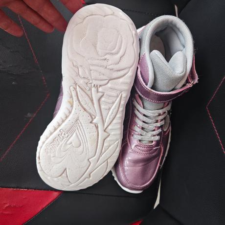 Vysoké tenisky na suchý zips, 38