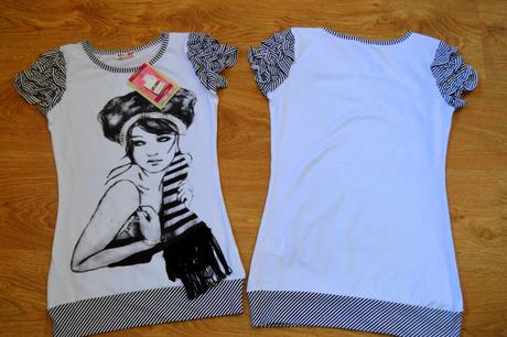 Módne tričká so srdiečkami, 128 / 140 / 152 / 164