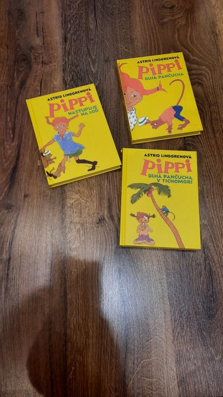 Knižky pippi dlhá pančucha, 