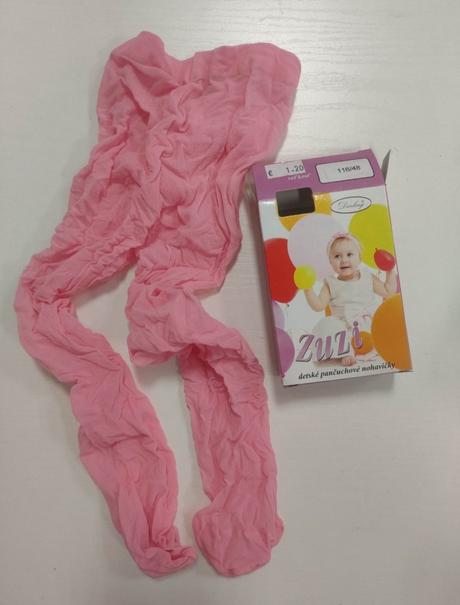 Bledoružové dievčenské silonky, 110 - 146