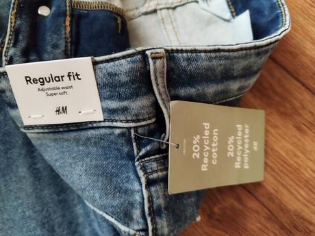 Riflové kraťasy, h&m,152