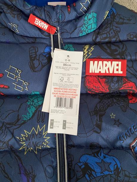 Zimna bunda marvel, f&f,86