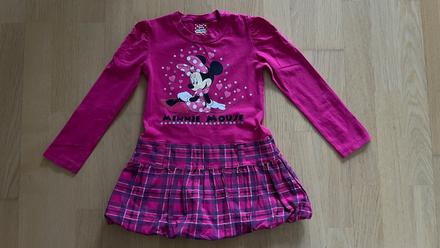 Dievčenské šaty minnie mouse, 110