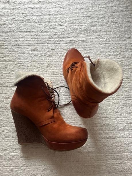 Hnedé členkove čižmy olivia shoes, 37