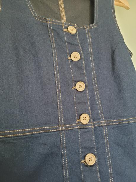 Riflové šaty, pepco,38