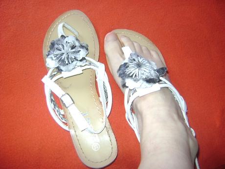 Sandálky s kvetinkou, 39, 39