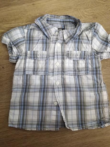 Košeľa s kr, h&m,74