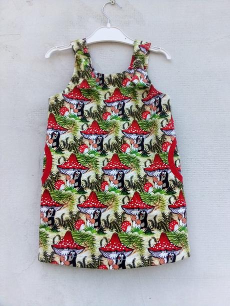 Šatová suknička, 110