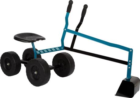 Small foot bager s kolesami modrý, 