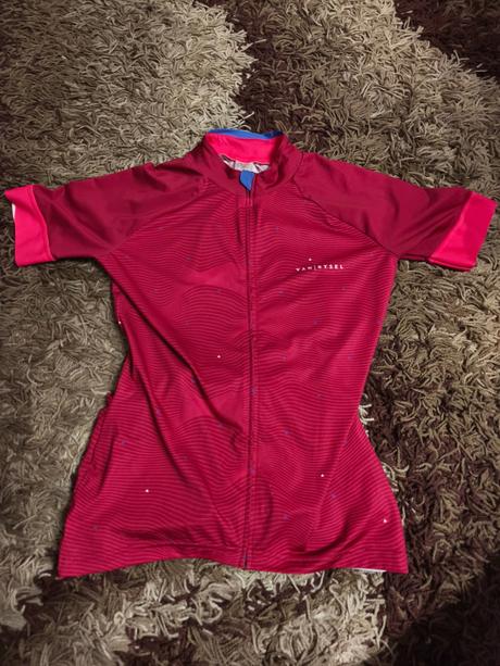 Cyklistické tričko nenosené, decathlon,xs