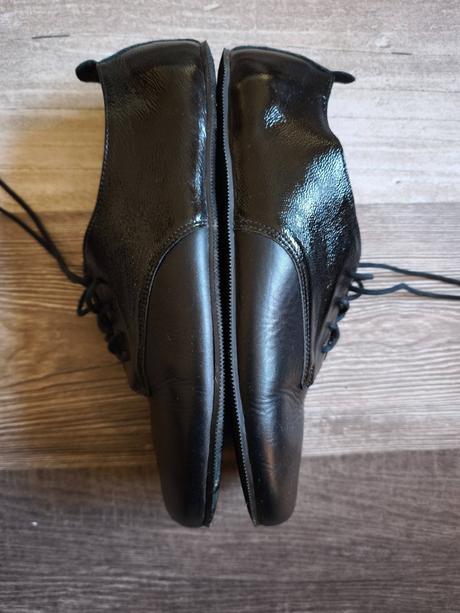Čierne barefoot poltopánky shapen fleur 39, 39