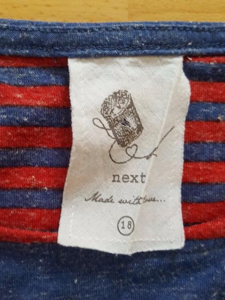 Pruhovane tricko, next,44
