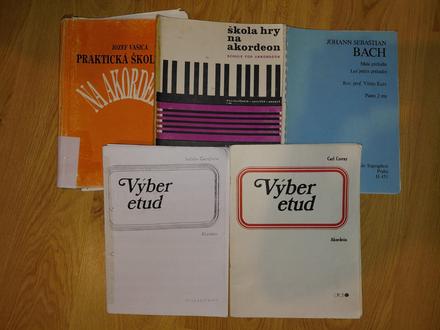 Noty pre akordeón, 