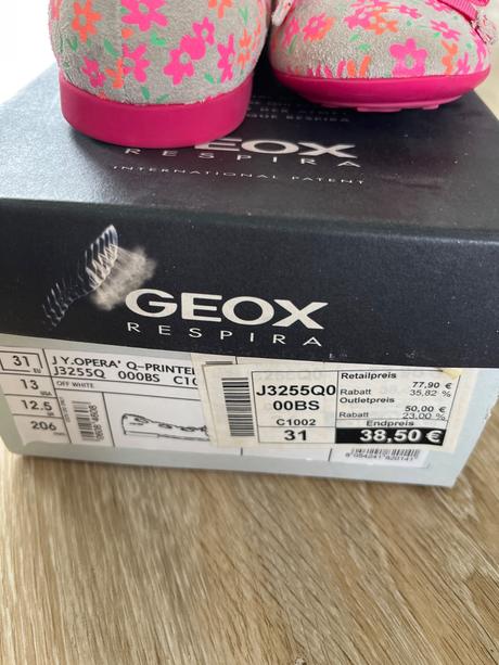 Balerínky geox nenosené, geox,31