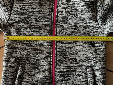 Huňatá mikina - jesenná bunda, h&m,146