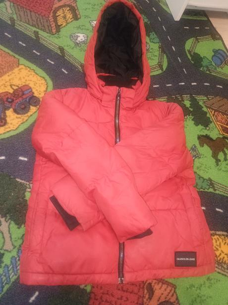 Bunda chlapčenská calvin klien jeans 150, calvin klein,140