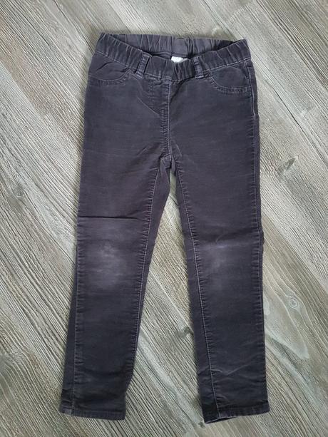 Semišové slim nohavice, palomino,98