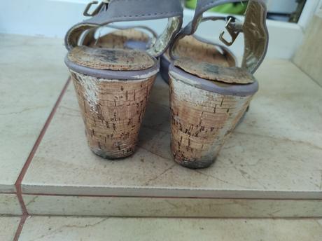 Sandále na platforme, 40