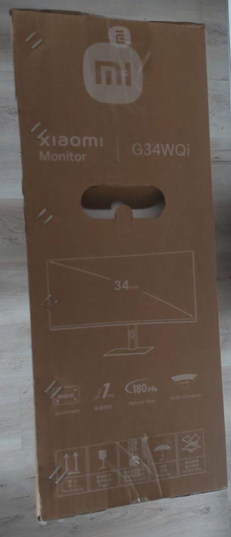 Xiaomi curved gaming monitor g34wqi, xiaomi