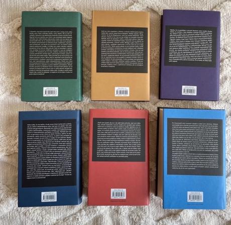 Knausgård - môj boj 1-6, komplet séria v sk, 