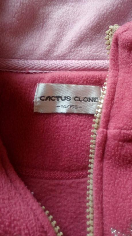 Dievčenská teplejšia mikina, cactus clone,158
