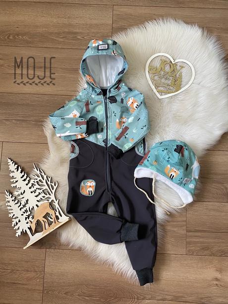 Softshellovy overal, 74 - 104