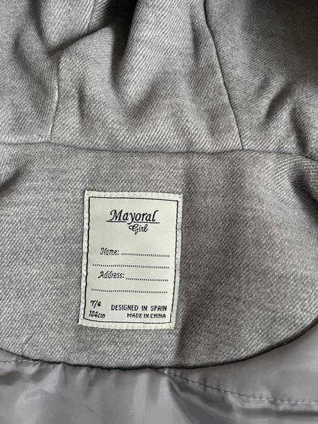 Kabátik mayoral, mayoral,104