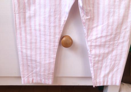 Bielo - ružové pásikavé bavlnené pyžamo, f&f, 98, f&f,98