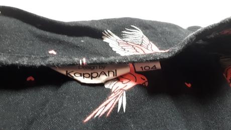 Letný overal s vtacikmi, kappahl,104