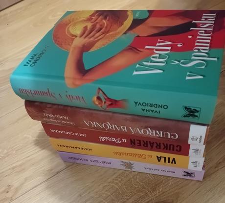 Knihy beletria, romantické, 