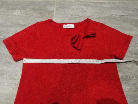 Lurexové šaty ham v134-140,8-10r., h&m,134